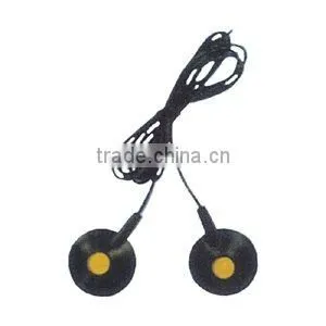 Antistatic ESD ground cord with banana plug or 10mm snap in both side