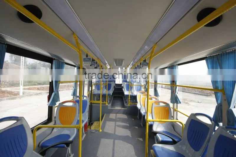 40 seats natural gas & battery Hybrid Bus for sale