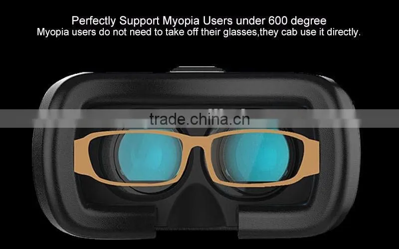 VR box 3d virtual reality glasses to see 3d movies by phones