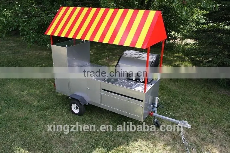 trailer for hot dog CE approved trailer for hot dog