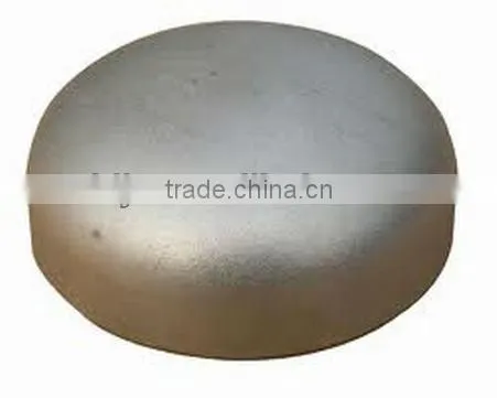 ASTM A 312 TP304 Made in China Stainless Steel Seamless Pipe Fitting Cap