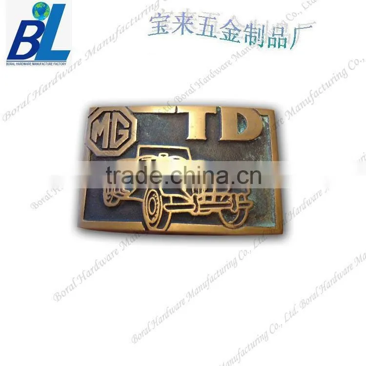 Wine outbox round with rim metal plate