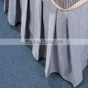 hotel decoration bed skirt and bed runner