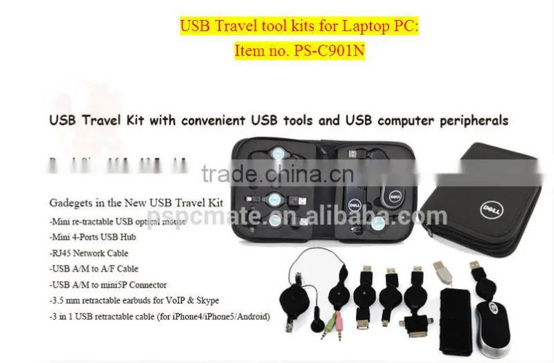 2015 New Universal Computer USB Kit/Usb premium gift computer accessaries laptop usb tool kit