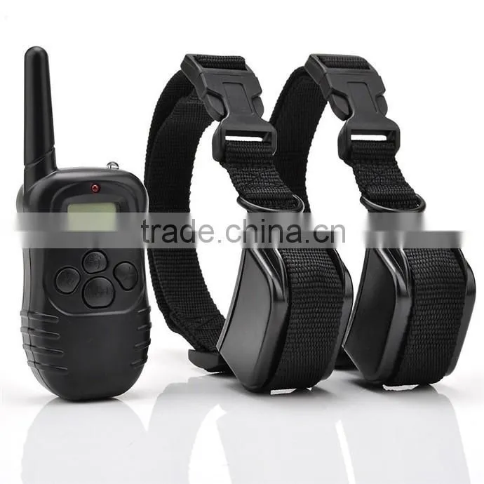 998DR-300 Meters Remote Adjustable Dog Training Collar With LCD Display