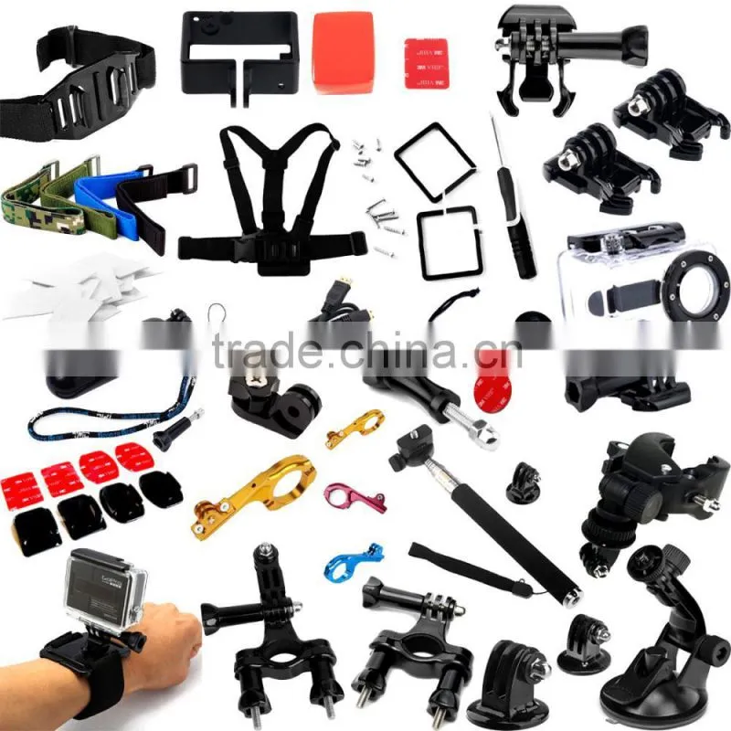 180degree Rotate Best Bike Bicycle Scooter Motorcycle Golf Stroller Handlebar Clamp Mount Holder for Gopro SJ4000 Sport Camera