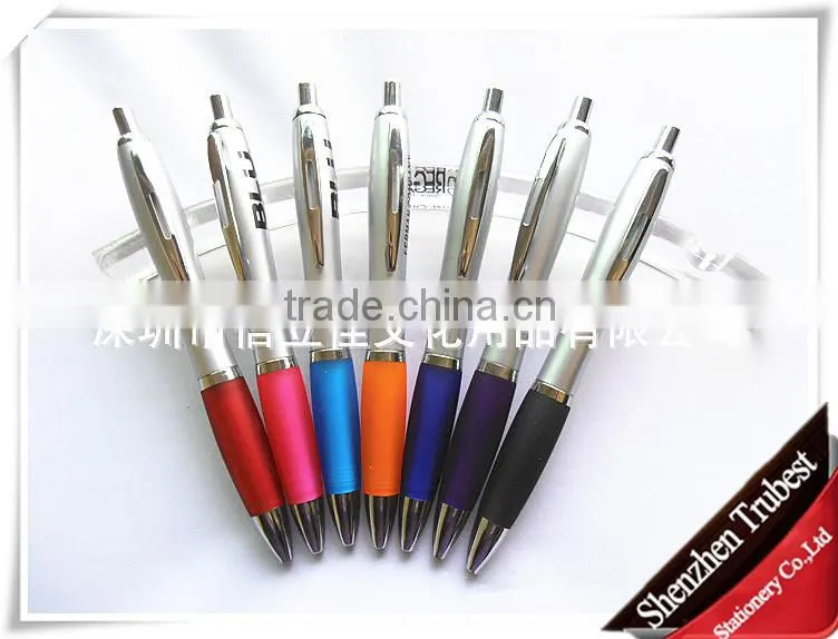 TM-30 Promotional Click metal cello ball pen , Plastic click ball pens , cheap cello pen