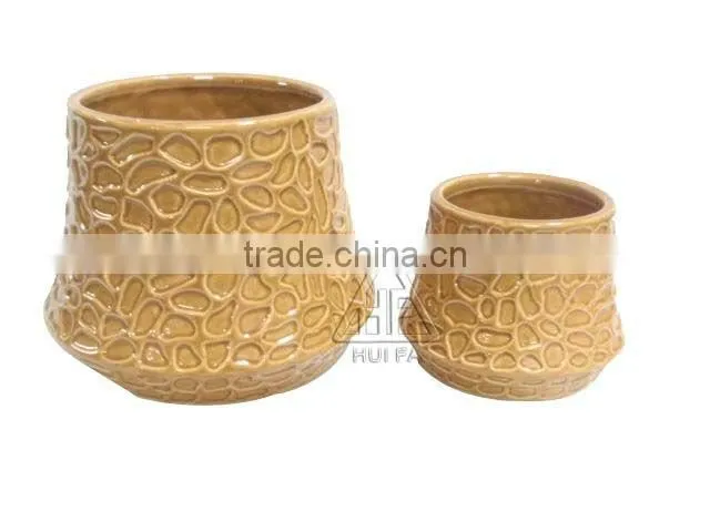 ceramic flower pot