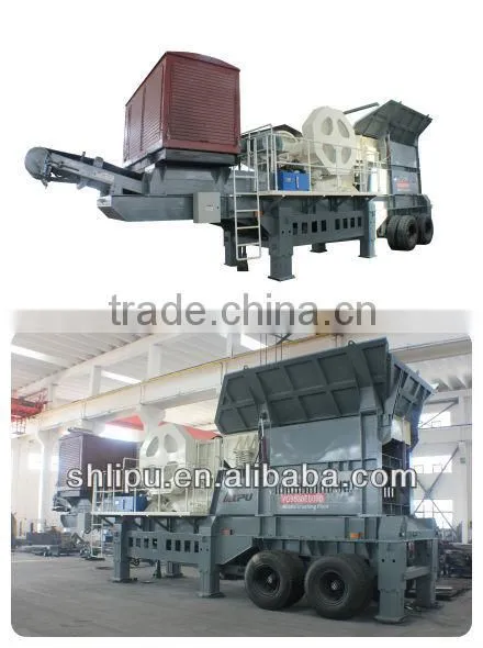 Industrial High Efficiency Mobile Impact Crusher Manufacturer with Great Flexibility
