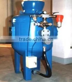 Manual operation compressed air sand blasting machine