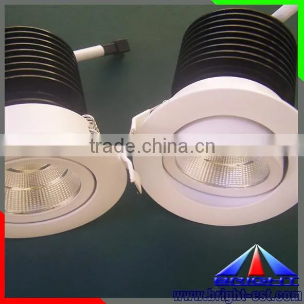 LED ceiling light spot light 5W/7W/10W/12W recessed type in quality