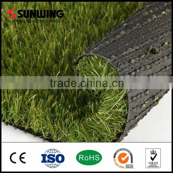 decorative green colorful landscape artificial carpet synthetic grass mat