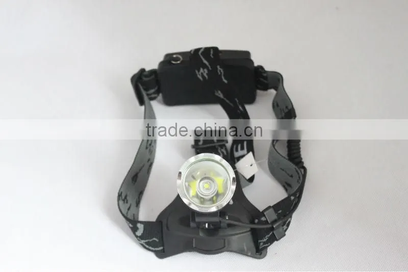 super bright rechargeable aluminum LED Headlight Headlamp