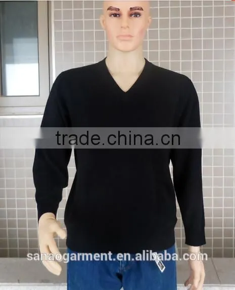 Pure color 100% pure cashmere sweater
