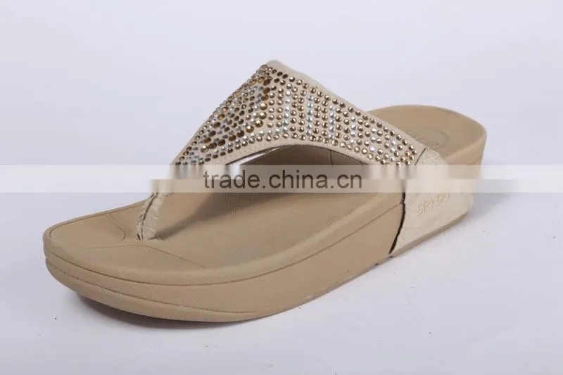 wedge heel flip flop sandal