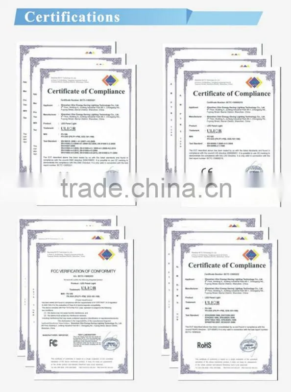 2016 new product led panel ligth 4ftx2ft led panel light high warranty panels