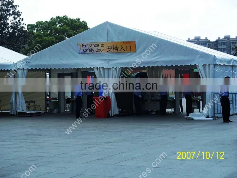 free standing party event tents with glass panels walls for sale