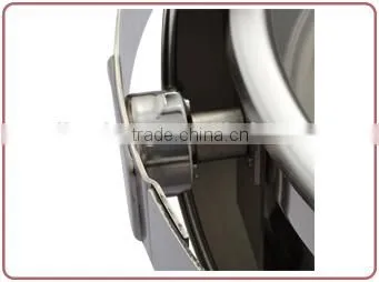 Round chafing dish with show window,chafing dish catering dish