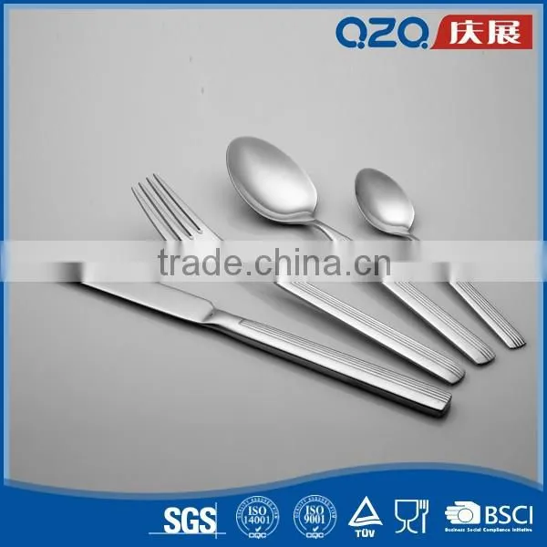 Cheap price modern look polish non-slip handle italian tableware