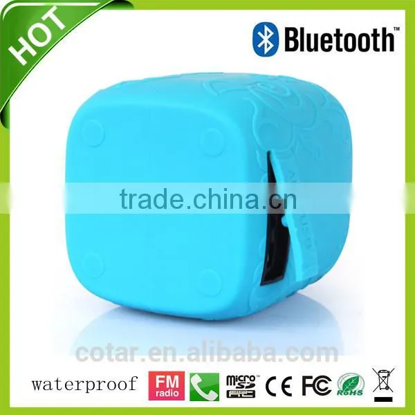 2016 Factory Wholesales Mini Wireless Waterproof Mushroom Bluetooth Speaker With Silicone Case