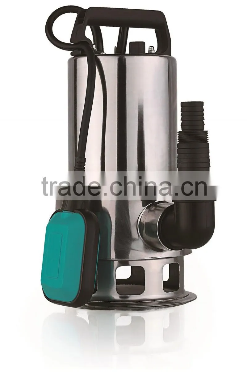 New Design Stainless Steel 400W~1100W Clean/Dirty Water Garden Submersible Pump