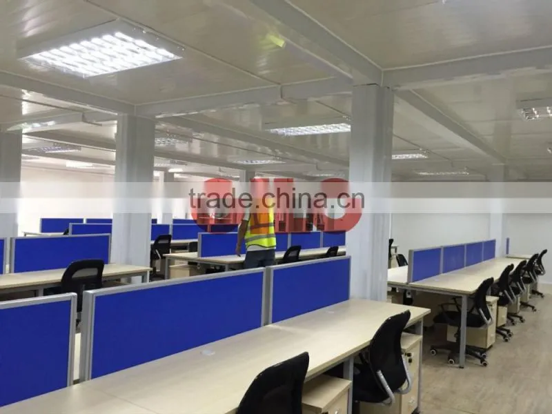 Flat Pack Container for Modular Office Bosch Project in Suzhou
