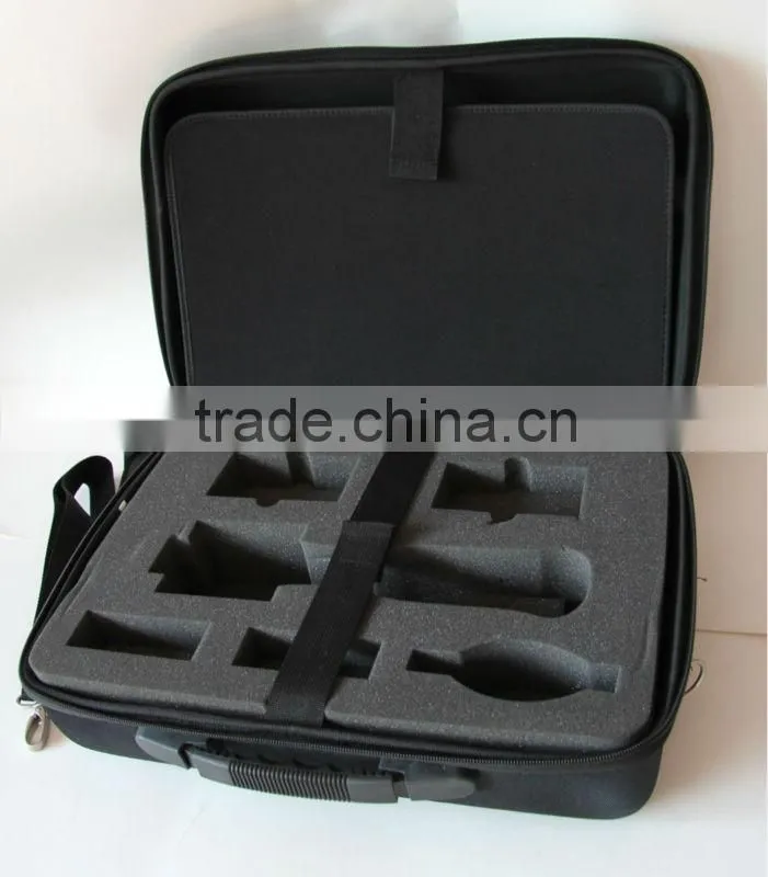 Black eva case with foam insert