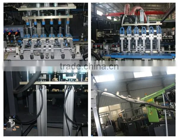fully-automatic machine for blowing plastic bottles