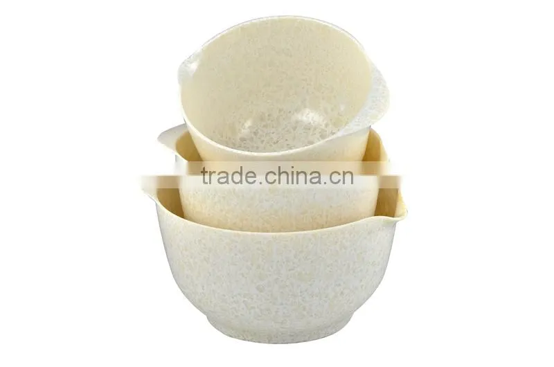 Plastic mixing bowls, melamine mixing bowls, mixing bowls set