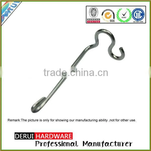 Round or square Metal Automatic CNC bending Powder coating Wire bracket made in China