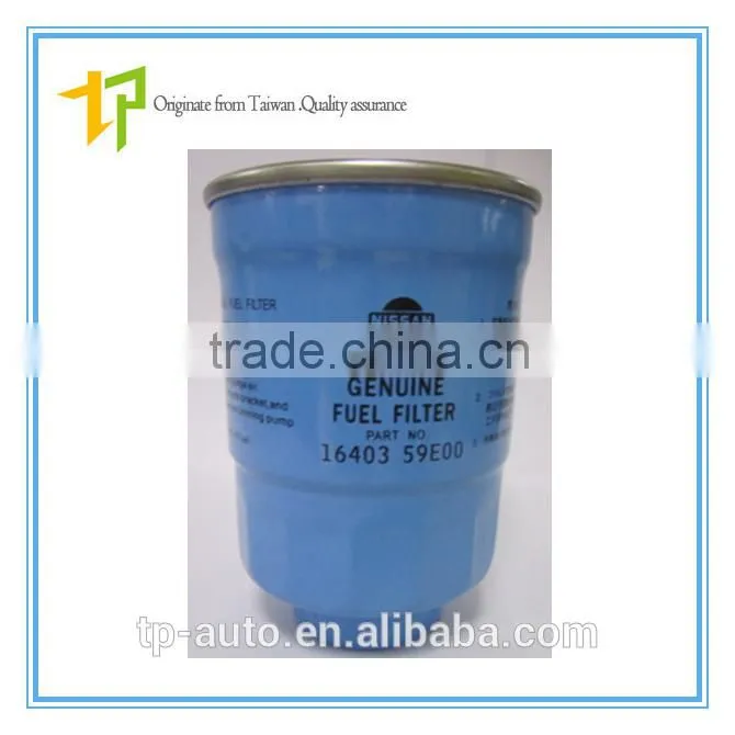 auto engine parts oil filter 16403-59E00 fuel filter for Ni ssan