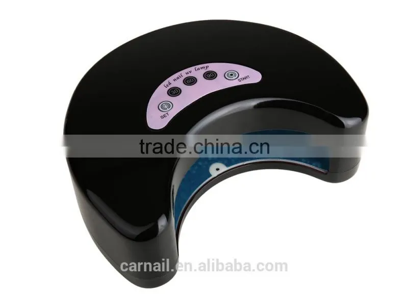 12w moon shaped CCFL UV Led Nail Lamp For Led Nail Gel led nail lamp