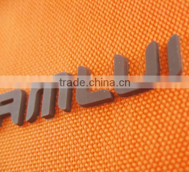 3D sports bag logo
