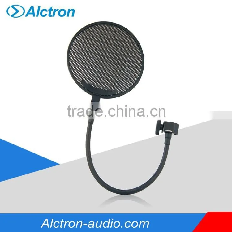 Alctron MA210 Metal Microphone Pop Filter, Pop Shield, Pop Screen, Studio Mic Screen