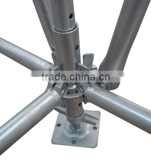 steel galvanized layher ringlock scaffolding system