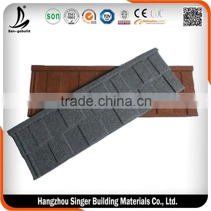 Stone Chip Galvanized Iron Roof Sheet, Tile Roofing of Construction Material