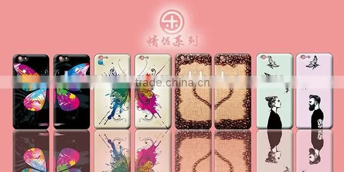 Transparent phone case mobile phone case for iphone 6 with TPU material