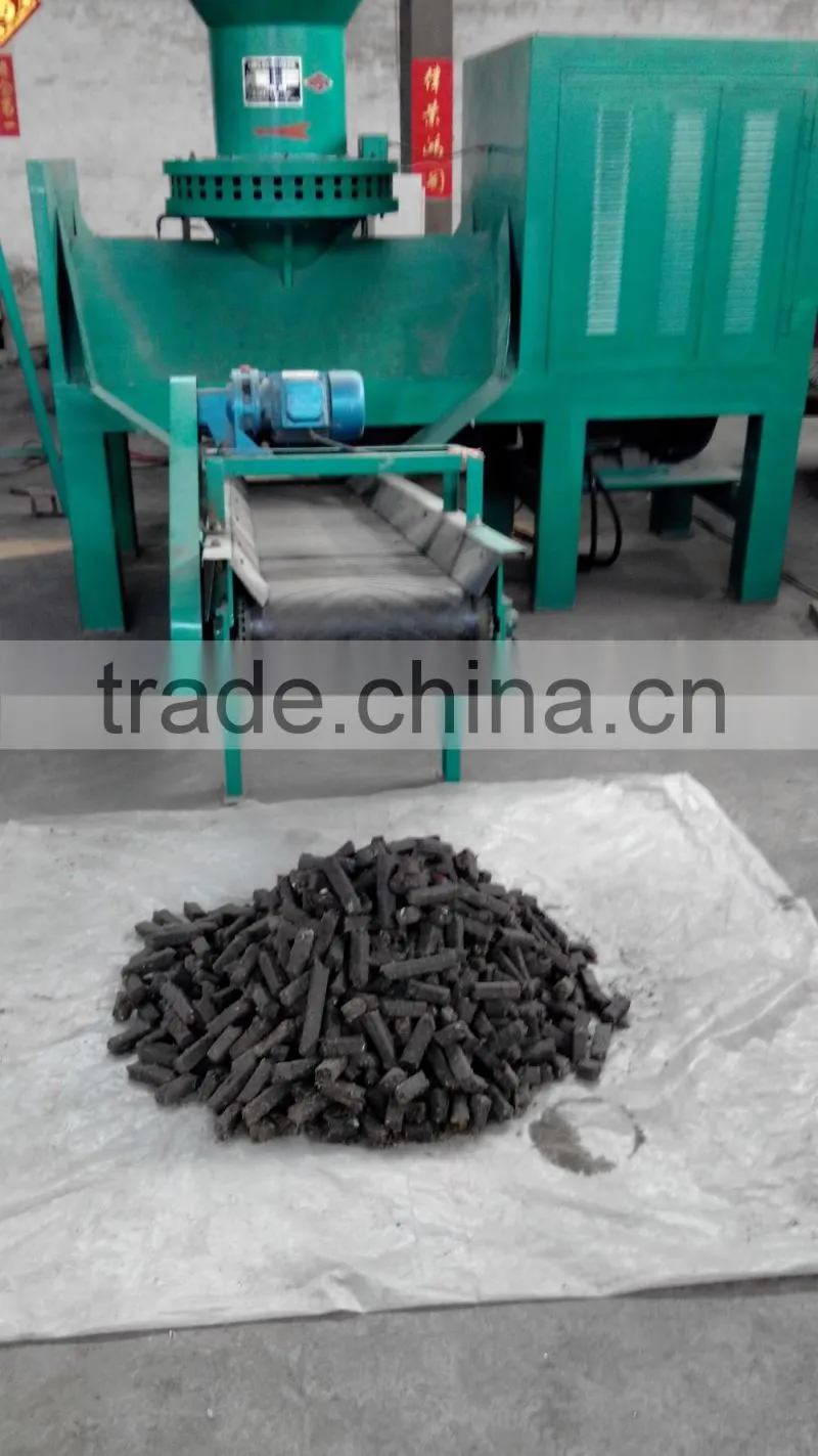 Low investment biomass briquette pellet fuel press machine with big profit