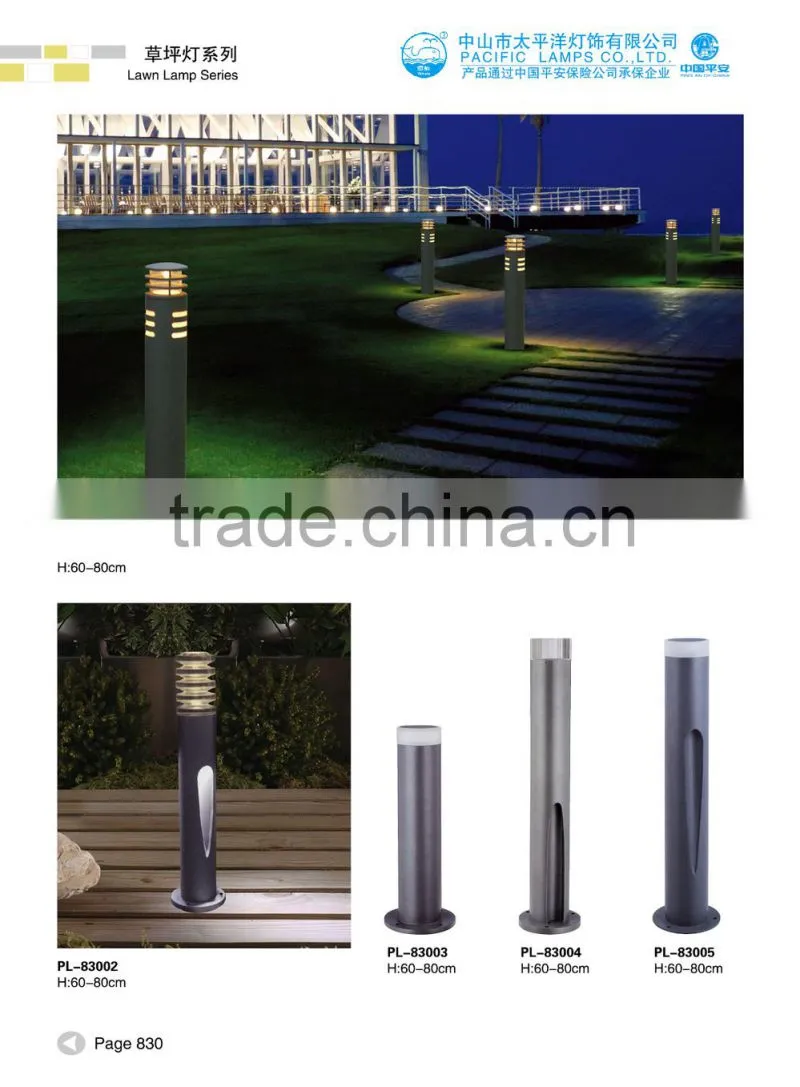Fahion design solar lawn light 9w/12w/18w 20w 220v hot sale