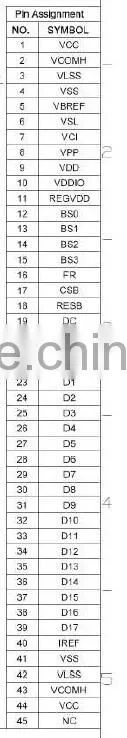 1.77 -inch 160*128 OLED LCD display module