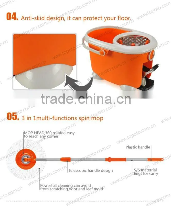 As seen on Tv easy cleaning mop twist system mop 360 spin mop