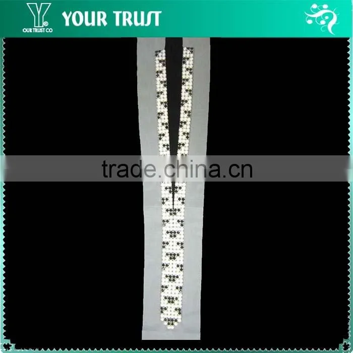 5MM Crystal Rhinestone Octangle Collar Beaded Neckline Garment Accessories