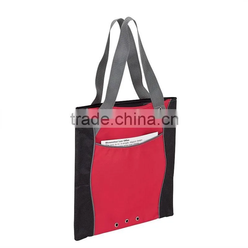 fashion promotion 600D polyester tote bag