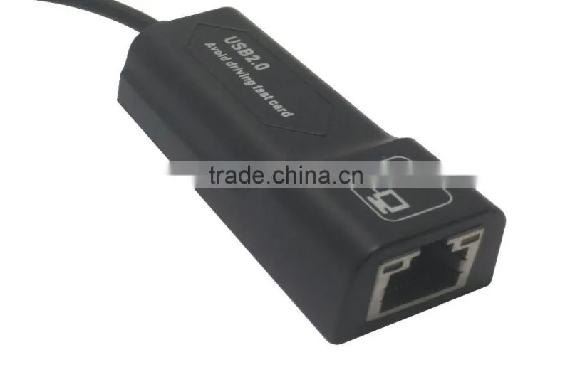 USB2.0 lan card with cable