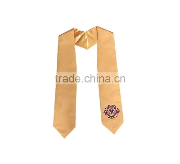 Embroidery graduation stoles wholesale
