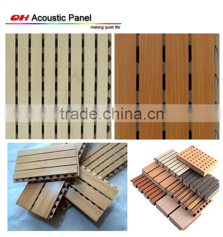 high quality acoustic board/perforated panel/acoustic mdf for decoration