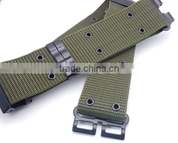 knitting fabric webbing belt military belt thread braid belt factory wholesale