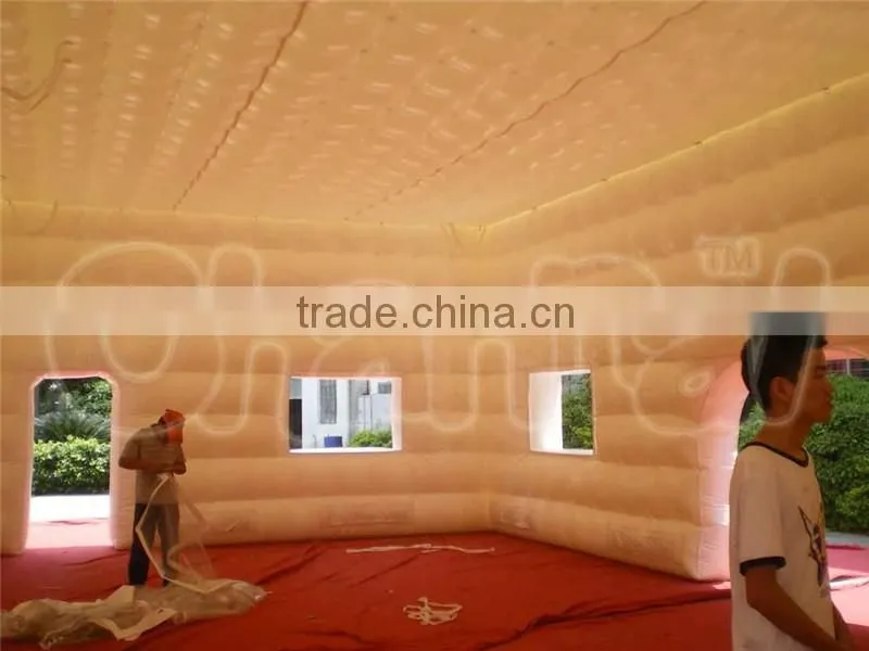 Large inflatable outdoor event tent for sale, inflatable cube tent