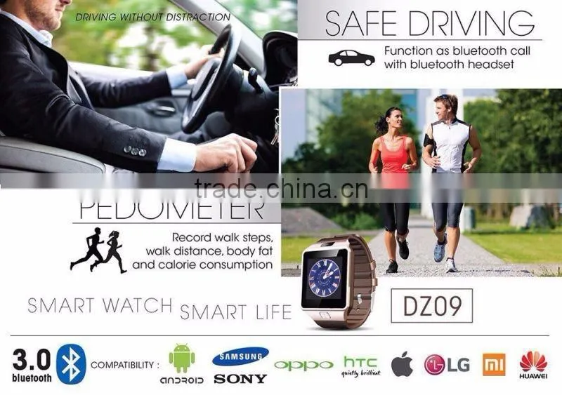 Bluetooth Wrist Smart Watch Phone for Smartphones IOS Android