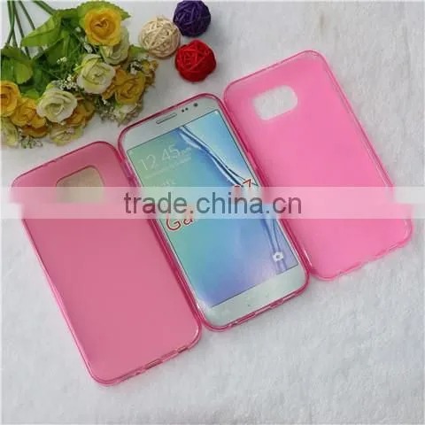 Cheap wholesale price soft TPU candy color case for samsung s7